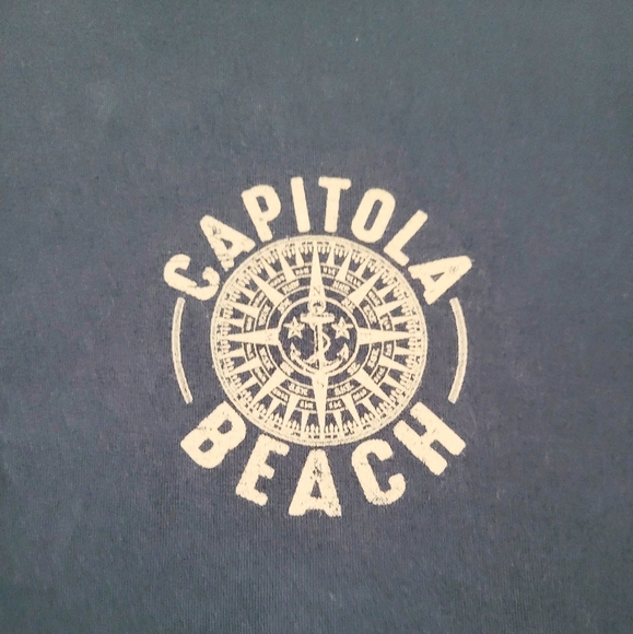 The DUCK Company Catch & Release Mermaid Capitola Beach TShirt 100% Cotton Large - Picture 4 of 9